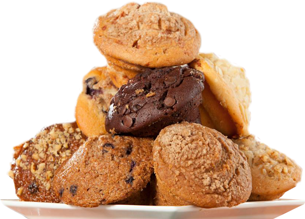 Plate of Muffins