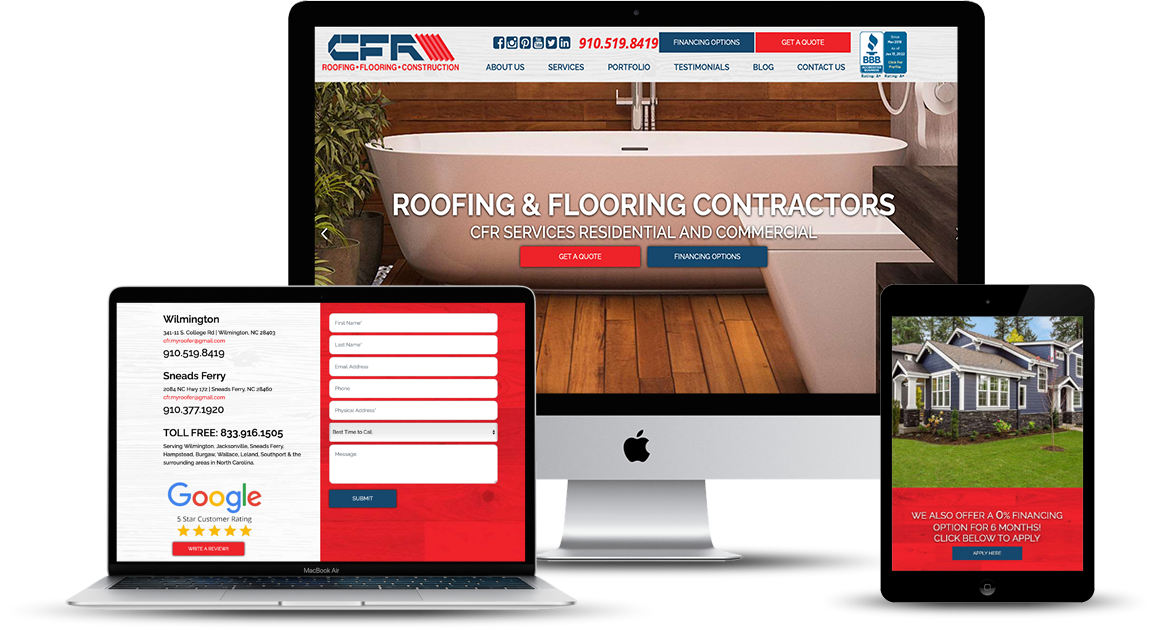 Roofing Website
