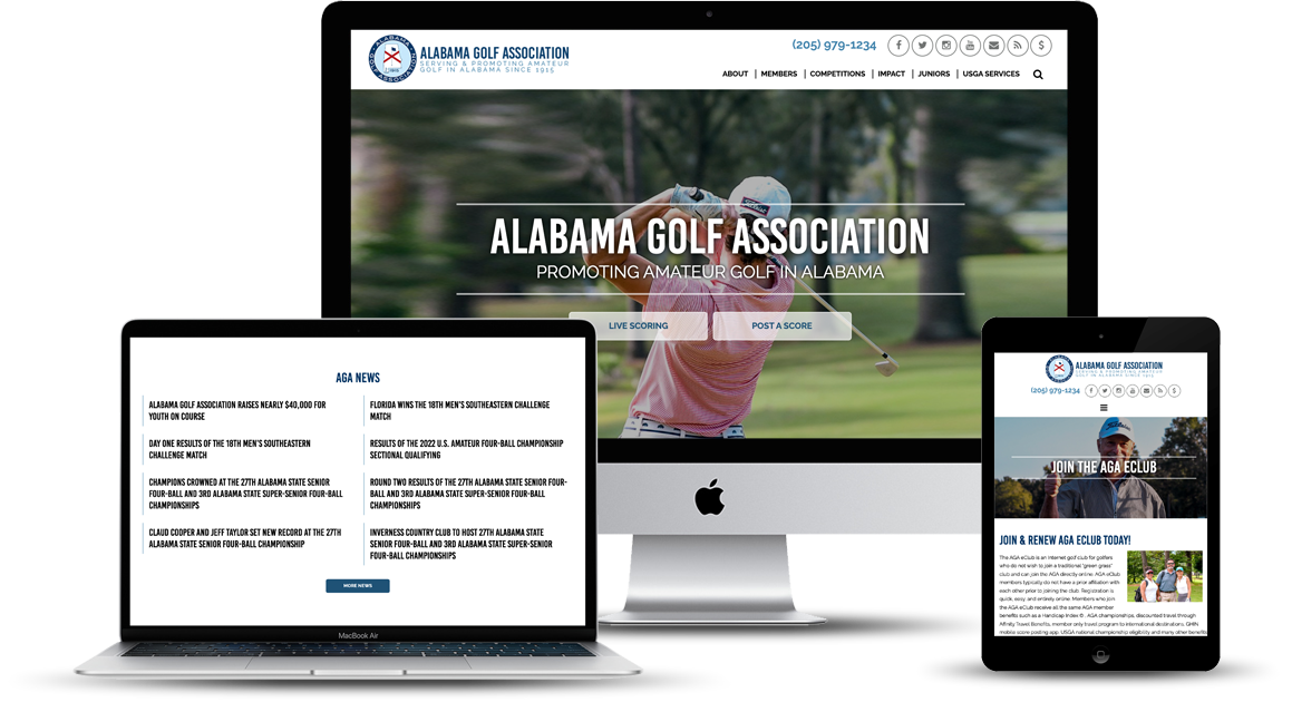 A Website Transformation Story — Alabama Golf Association