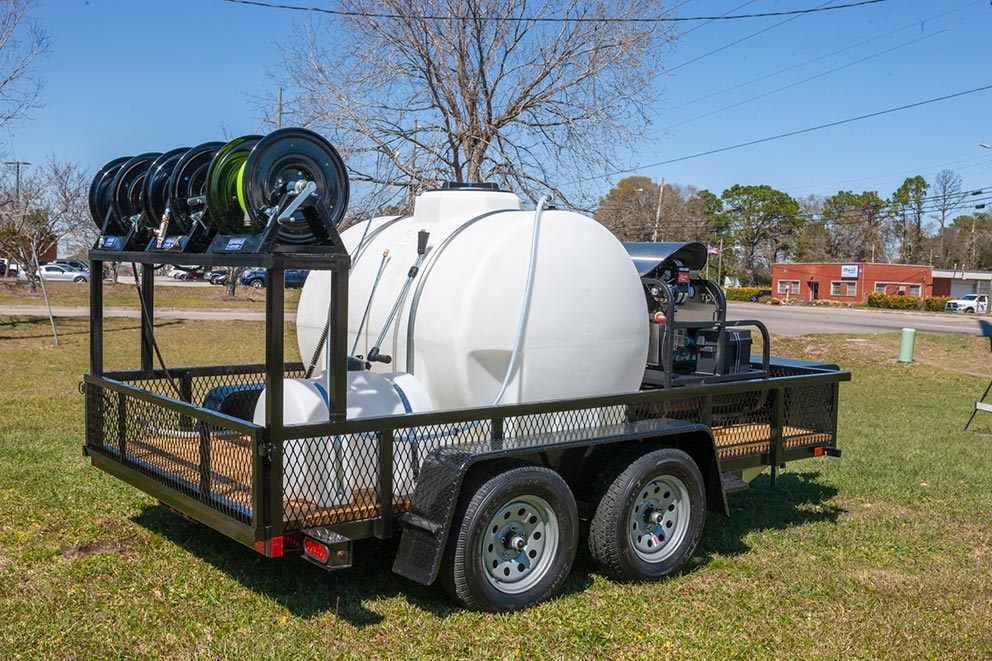 The Mud Dog Trailer - Mud Dog Pressure Washing Trailers