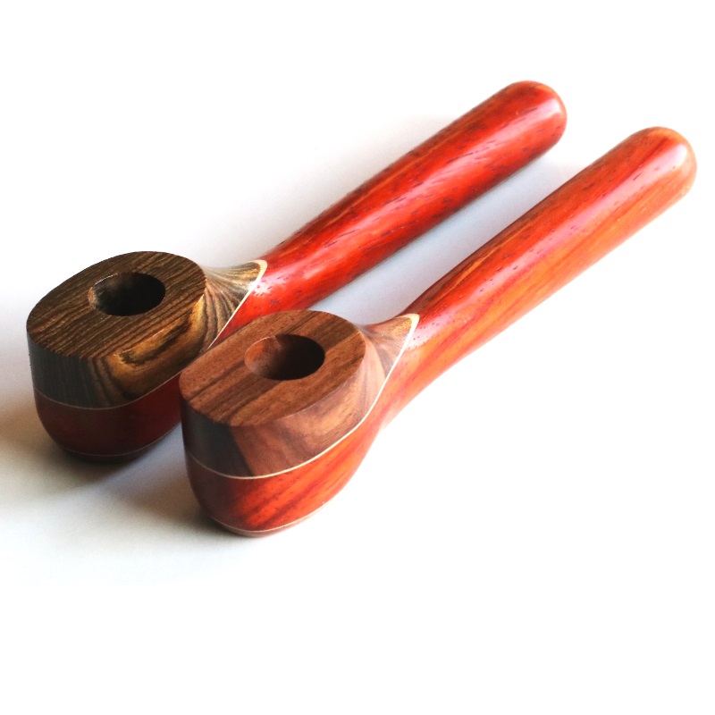 6" Exotic Wood Pipe-Woodworks-Handcrafted American Pipe