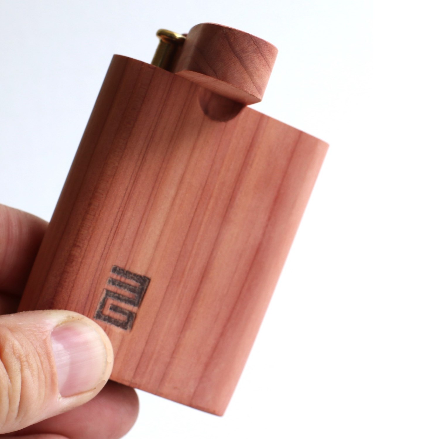 3" & 4" Tennessee Cedar Dugouts with One Hitter- American Handcrafted Stash Box - 3' cedar dugout