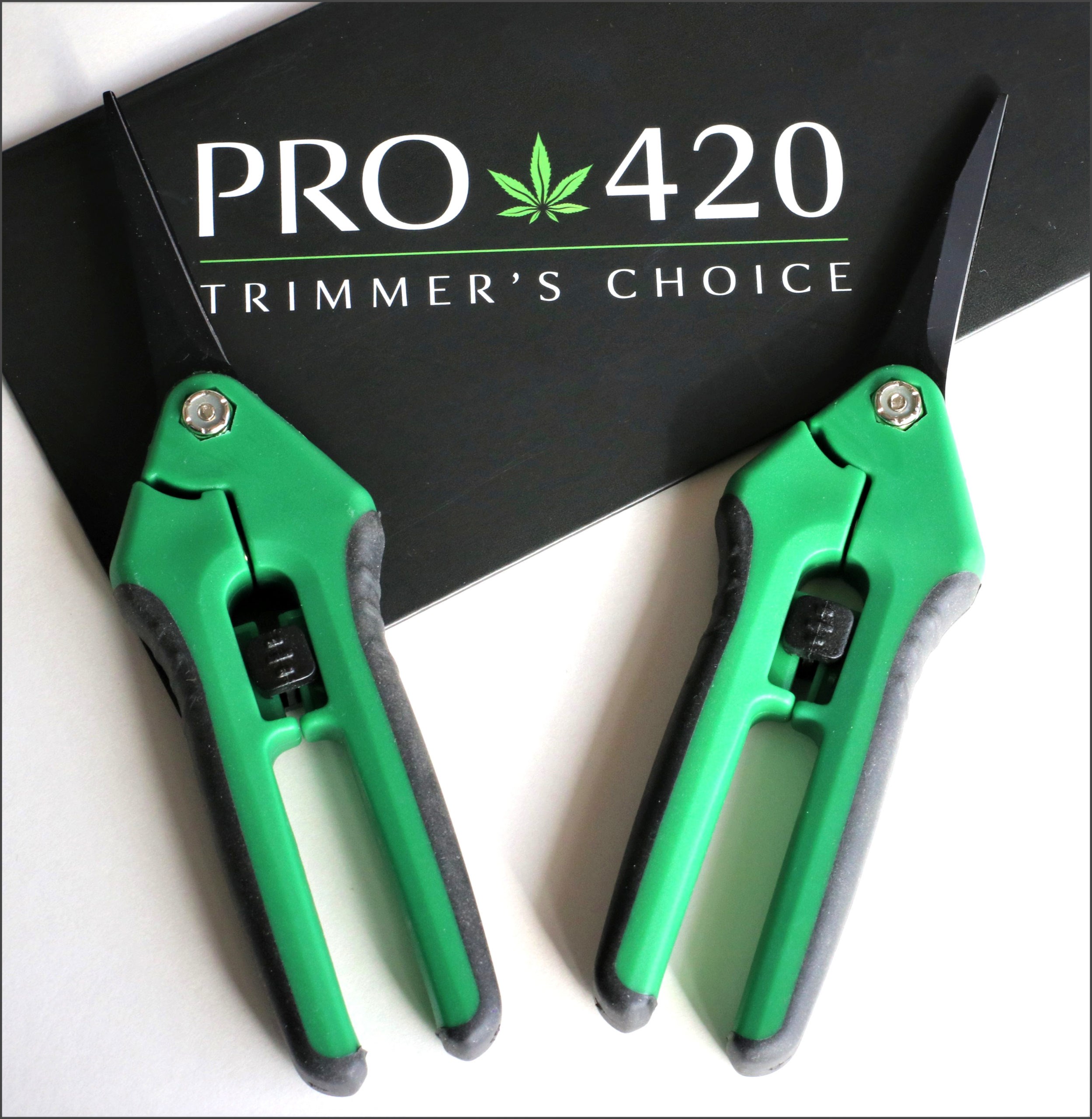 PRO 420 Spring Loaded Scissors- 2 Pack of Professional Trimming Scissors