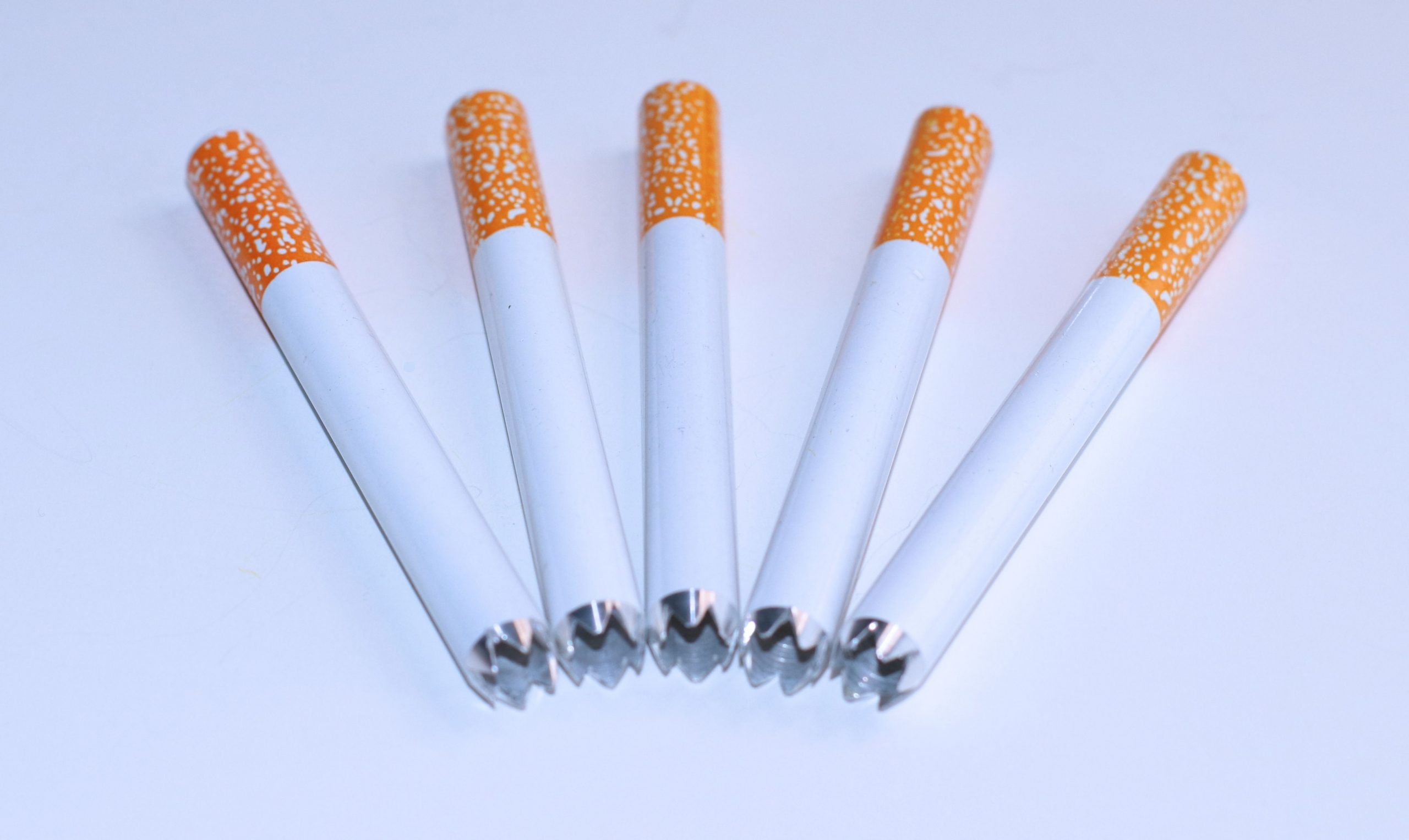 2" & 3" Grinder Tip One Hitter Pipes - Lots of 5/10/20 pcs