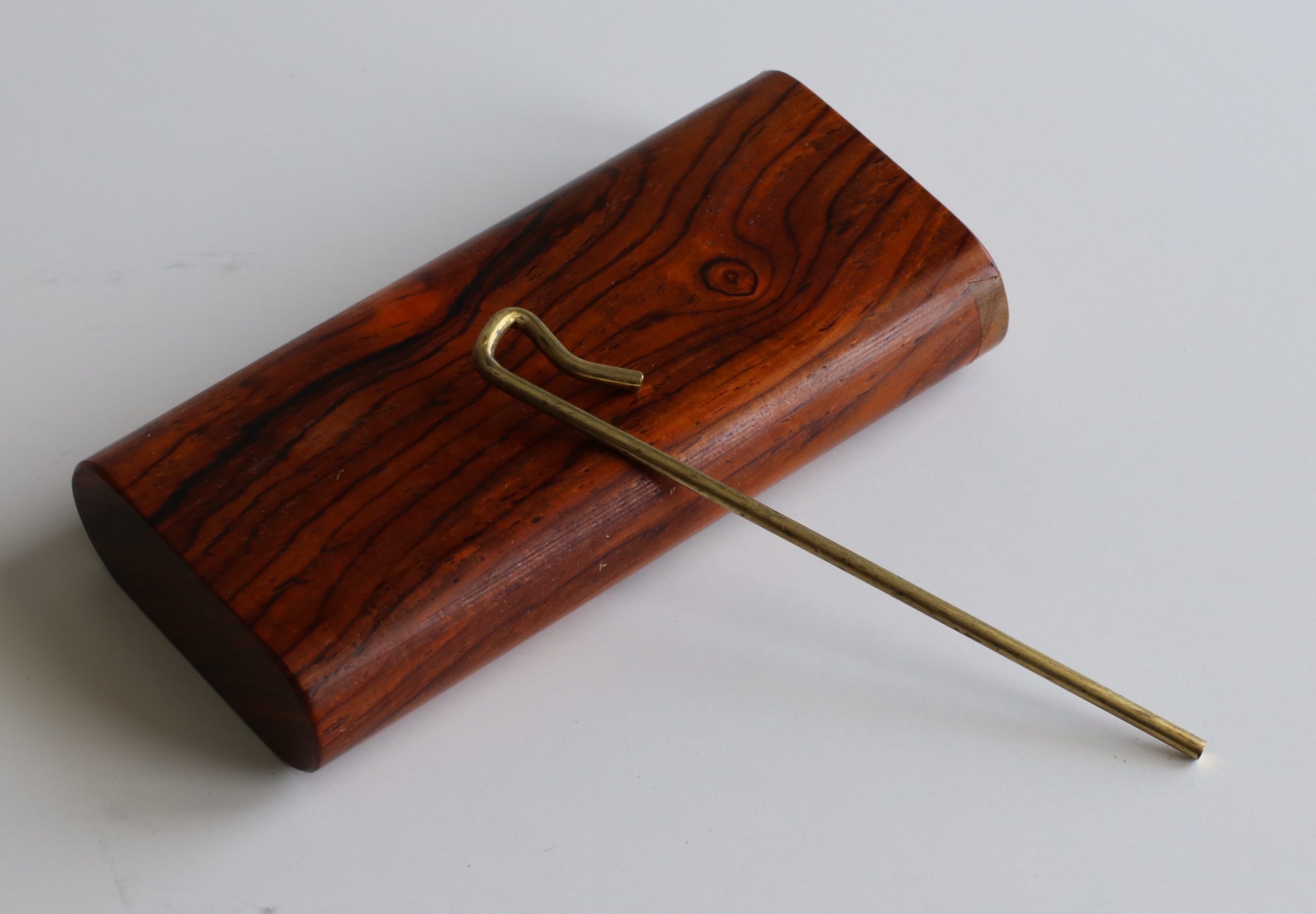 3.5" Brass Poker-Cleaning Tool for Dugouts & Pipes