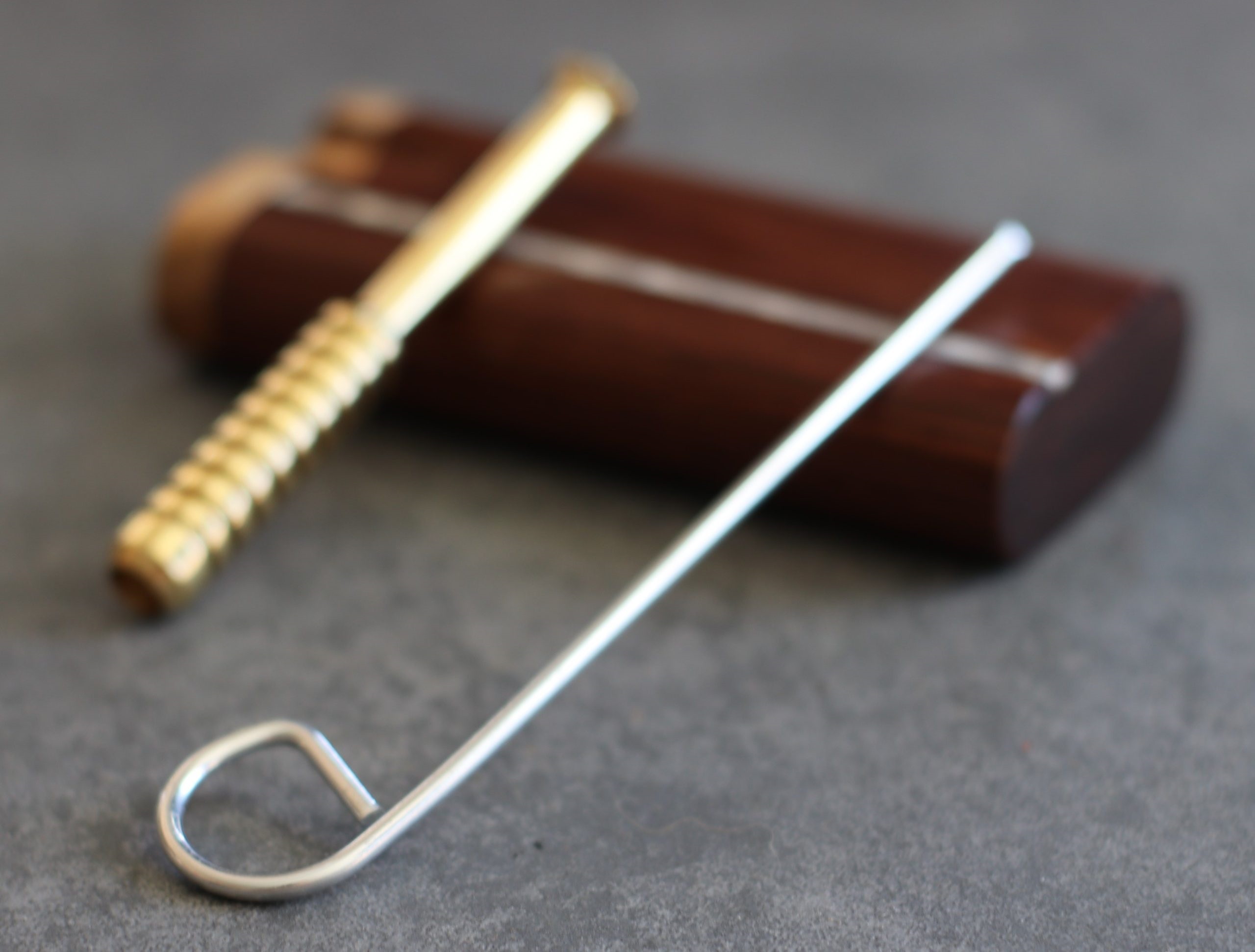 Metal Poker for Dugouts & Pipes- Easy Cleaning System