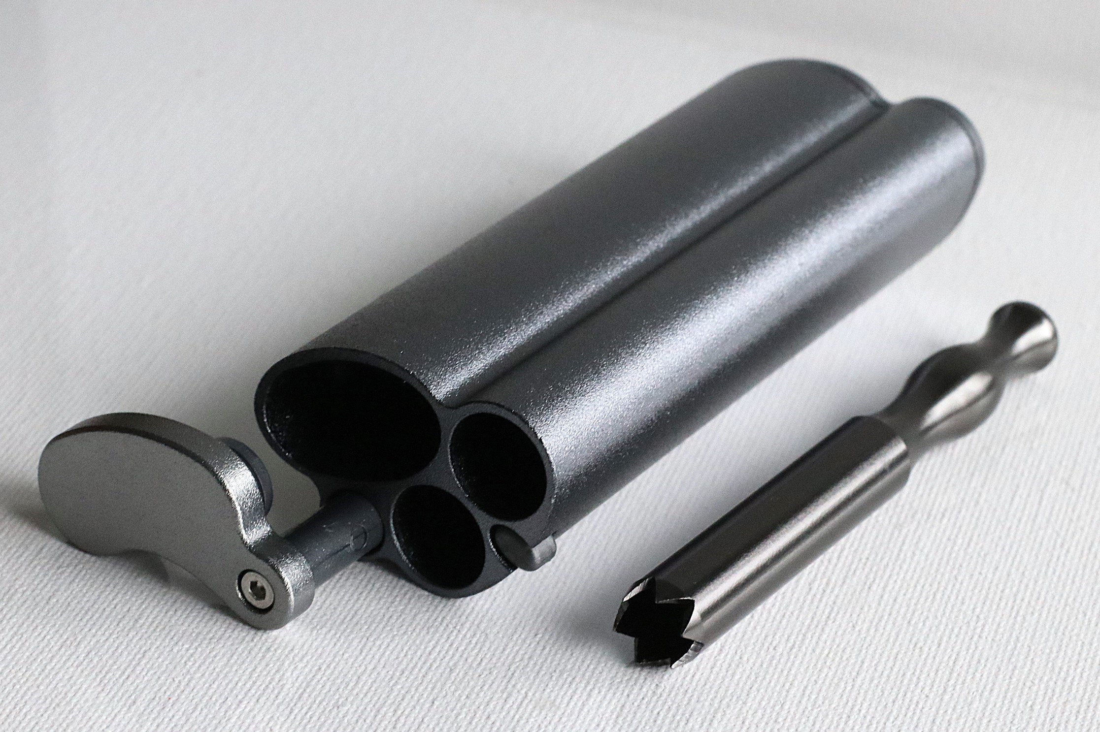 The Pirate Pipe-Aluminum Alloy Stash Box-Innovative Design Built to last a lifetime - Aluminum Alloy Dugout