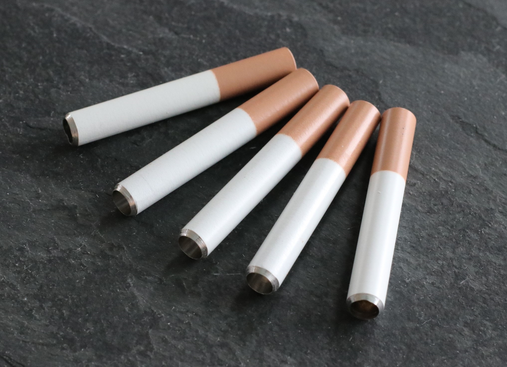 2" Metal Cigarette Style One Hitter Pipes-LOT OF 100-Wholesale Prices-Limited Quantity - 2' Metal One Hitter Pipes