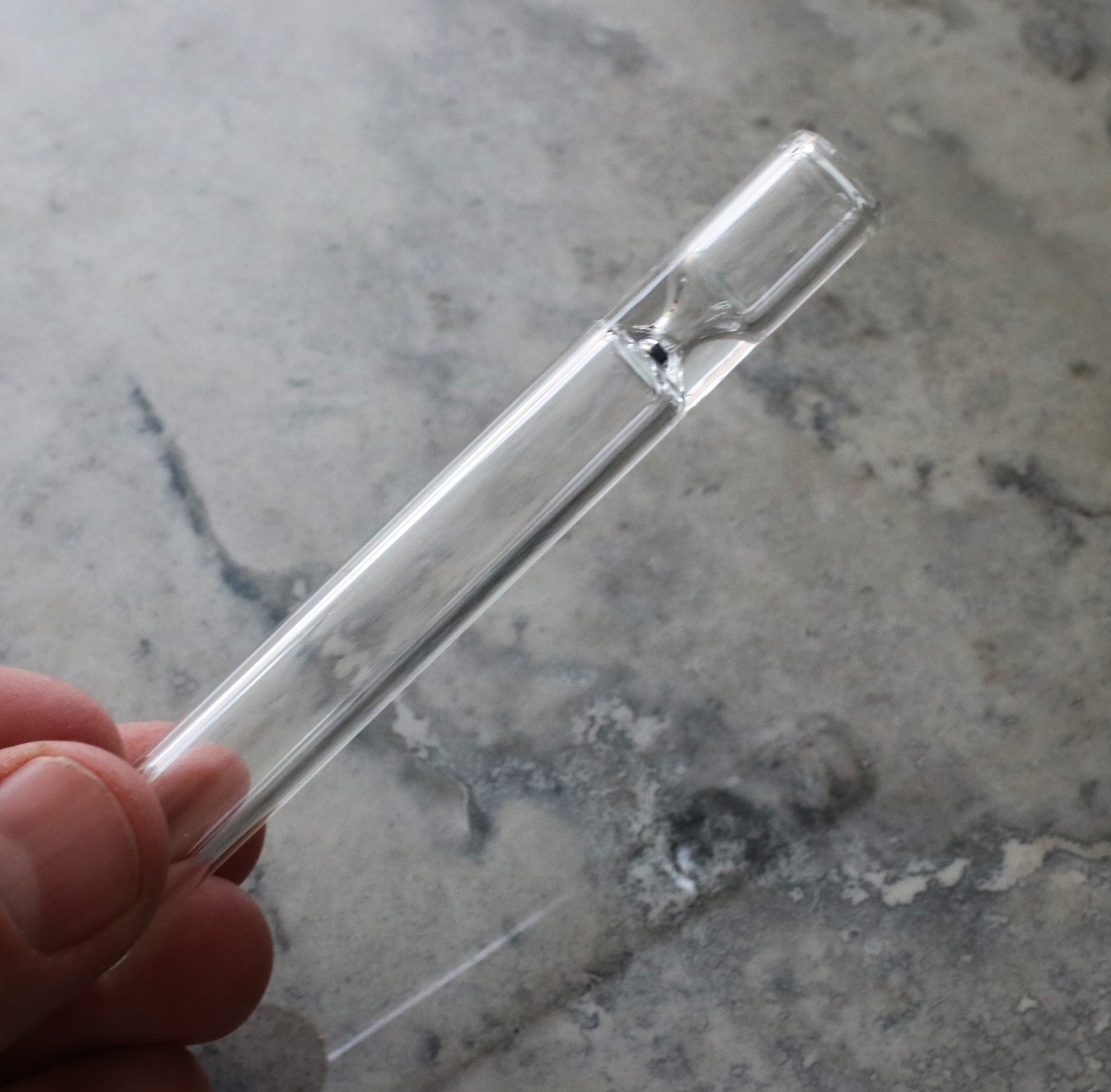 Glass One Hitter Pipes- All Sizes Available - Glass One hitter Pipes