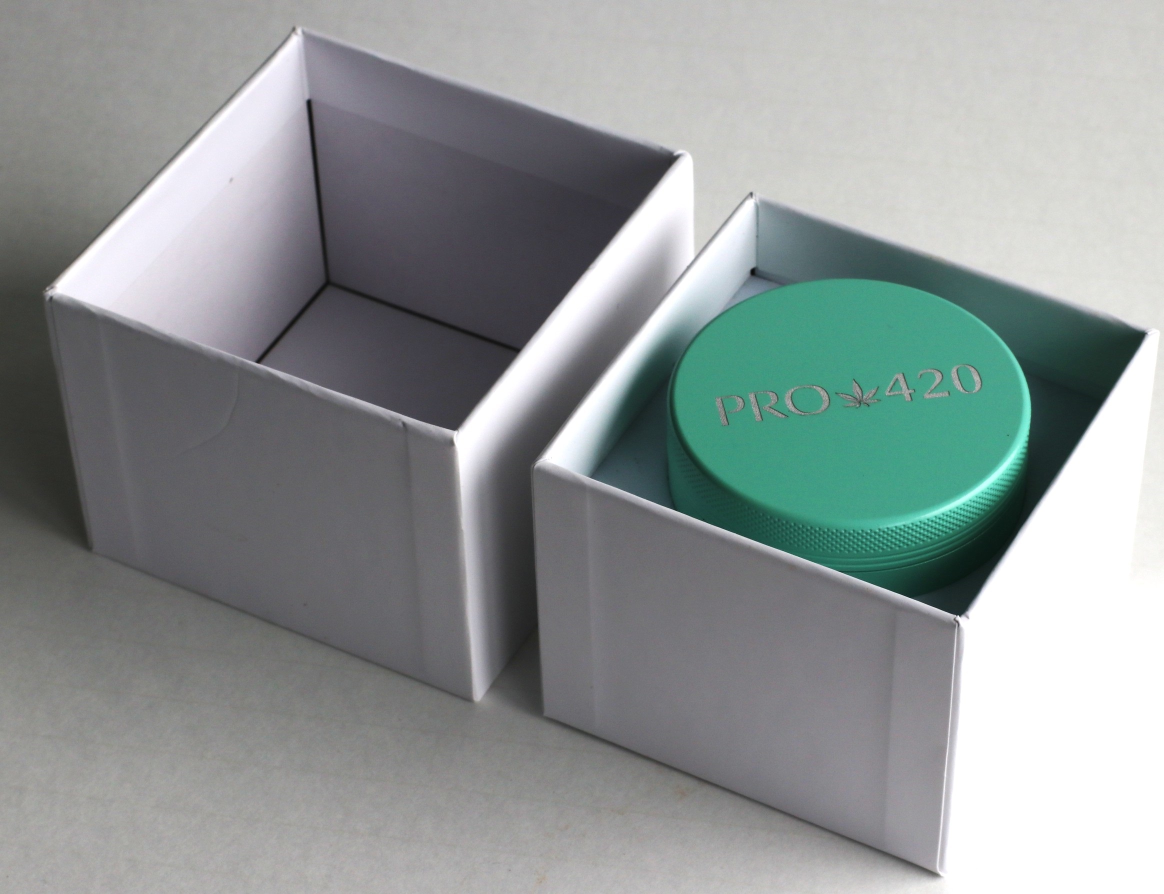 PRO 420 Ceramic Herb Grinder- 63mm Diameter-4 Piece Professional Herb & Marijuana Grinder - PRO 420 Herb Grinder
