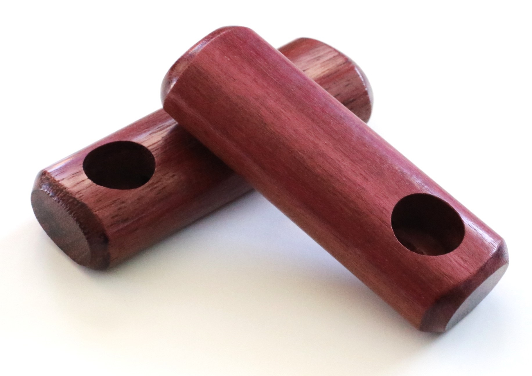 3" Exotic Wood Pipe-B16-Handcrafted American Wood Pipe