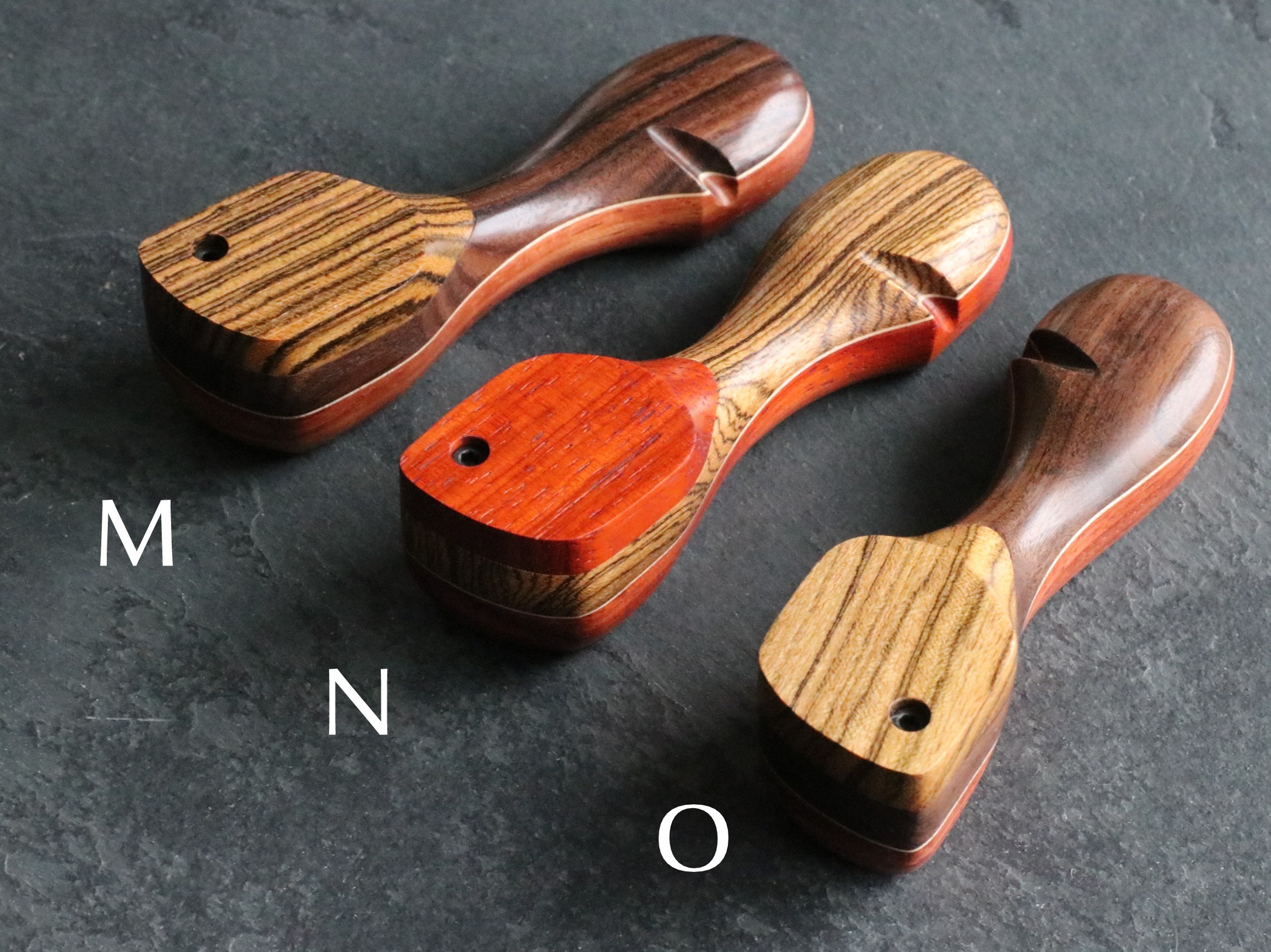 Exotic Wood Swivel Lid Pipe-TP43L-4"-American Handcrafted Smoking Pipe - Crafted Wood Smoking Pipes