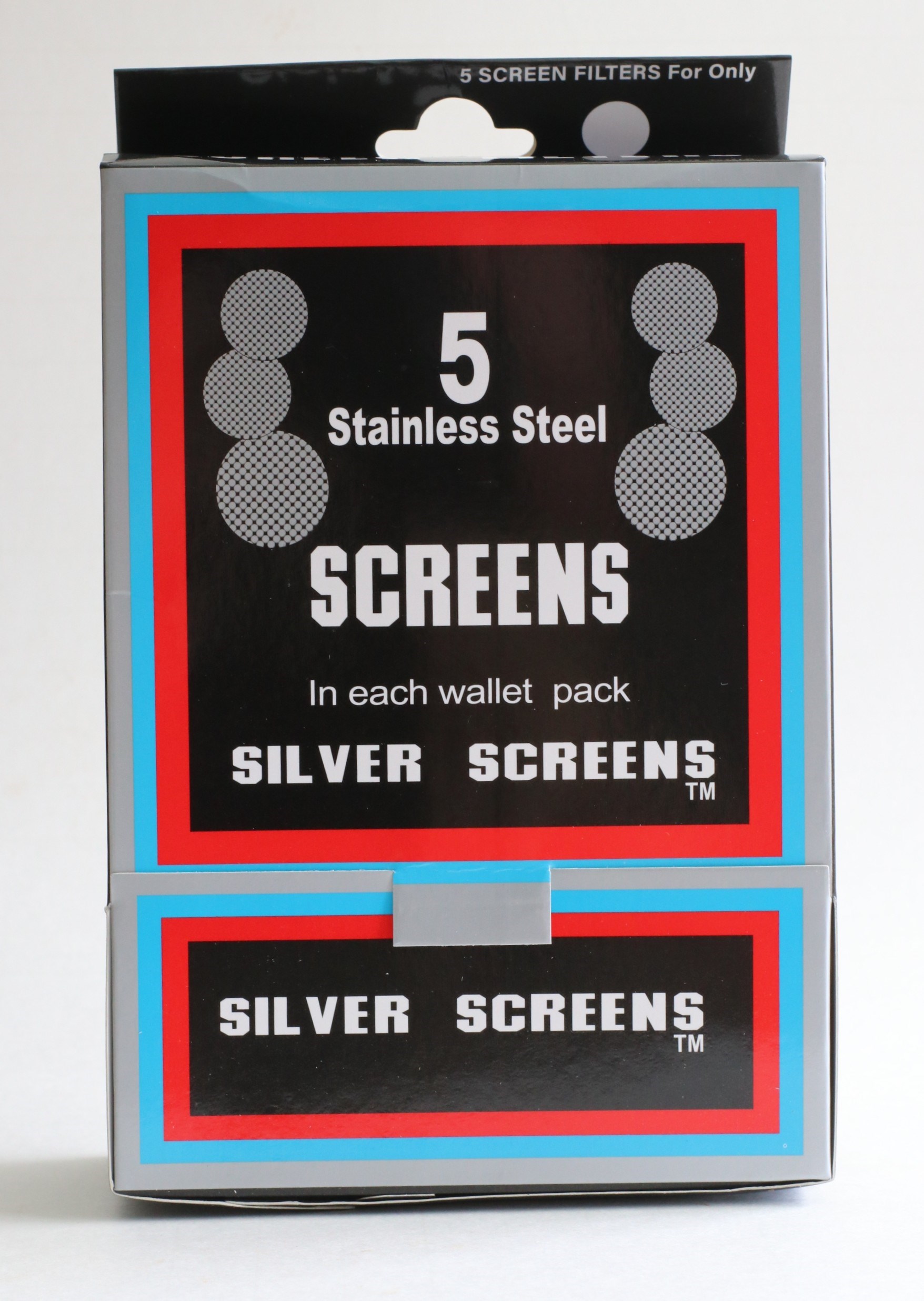 Steel Pipe Screens- .75" Diameter- 5 per pack-Smoking Pipe Filter Screens - Steel Pipe Screens .75'