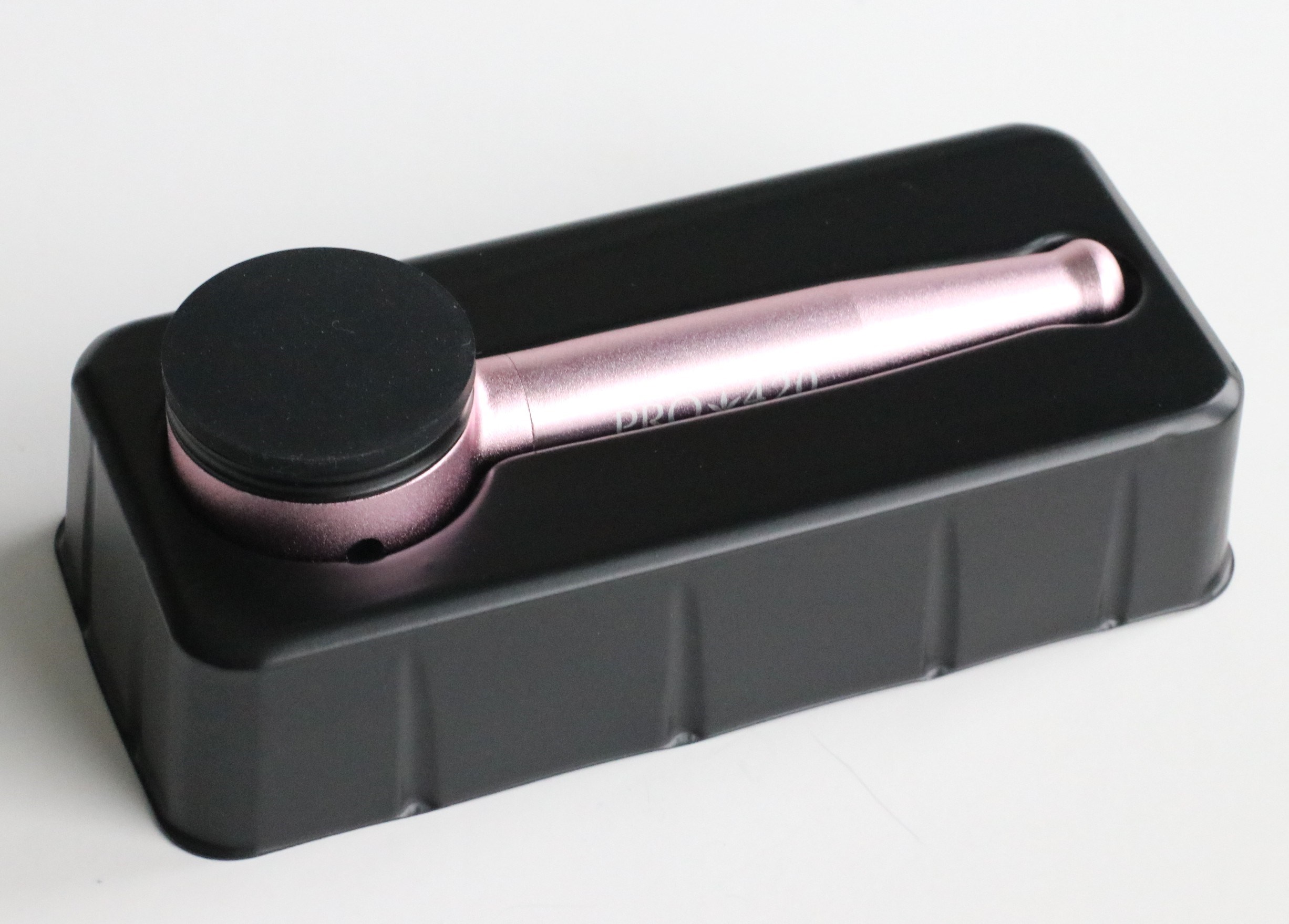 PRO 420 Aluminum Alloy Pipe-Lifetime Use-Large Bowl-4.5" Length-Pink Heavy Duty Smoking Pipe - Exotic Wood Pipes