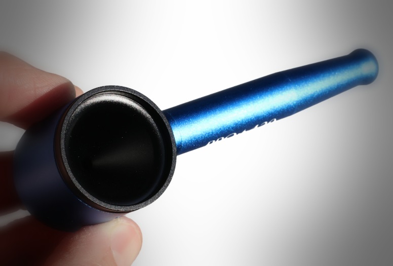 PRO 420 Aluminum Alloy Pipe-Lifetime Use-Large Bowl-4.5" Length-Blue Heavy Duty Smoking Pipe - PRO 420 Aluminum Alloy Pipe