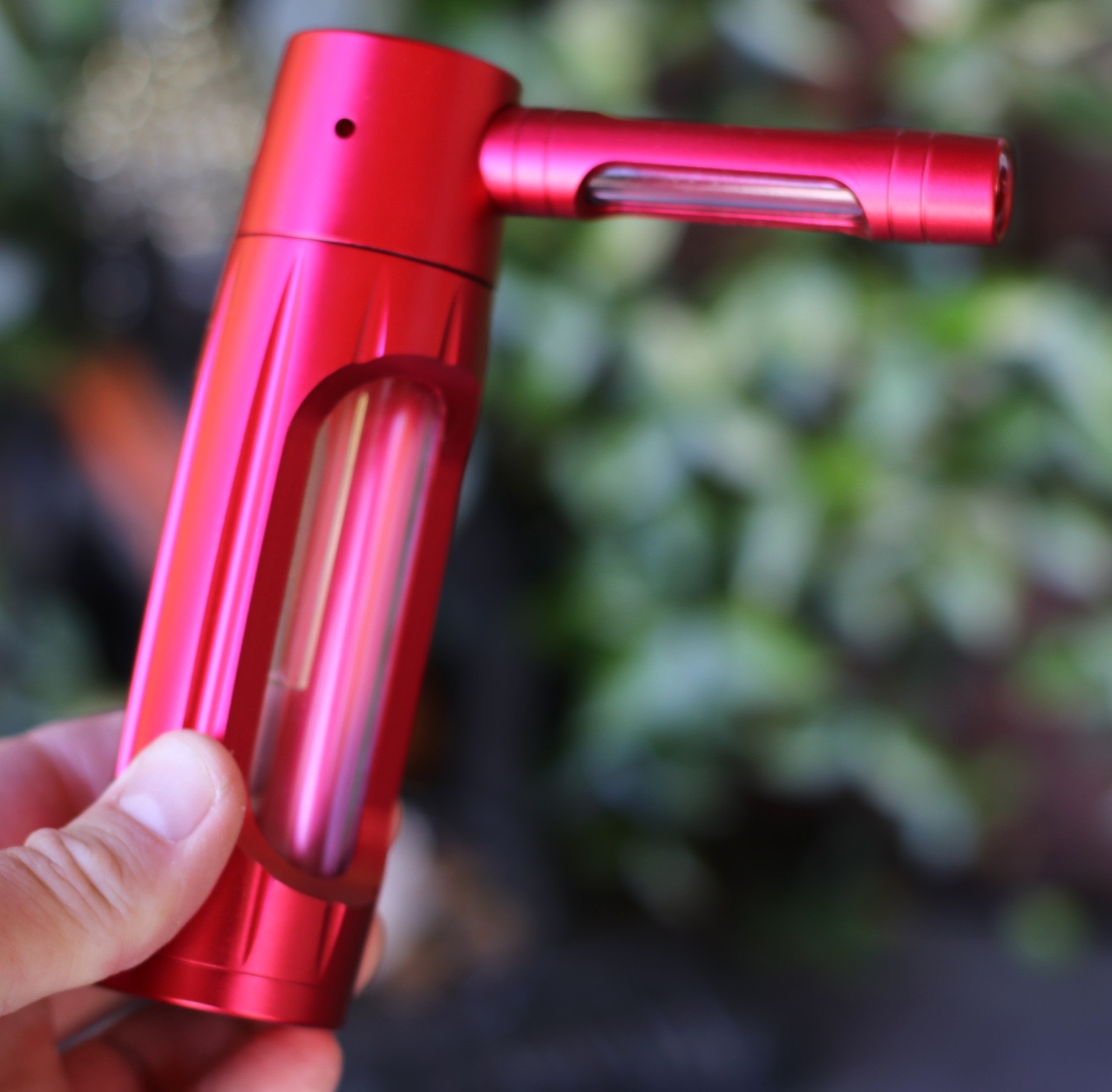 PRO420 Glass & Aluminum 6? Bubbler-Water Pipe-Easy to Clean-Perfect Small Bubbler