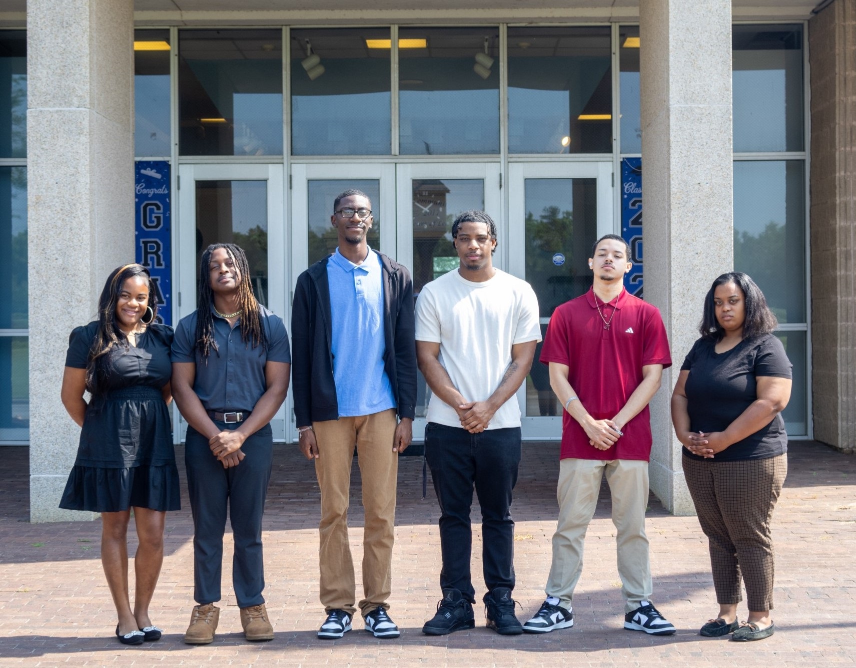 Roanoke-Chowan Community College (R-CCC) is proud to welcome six dynamic college interns to campus for the 2025 Summer Internship Program. These bright young professionals will gain hands-on experience while contributing to key departments across the institution. Interns are, from left, Eriyannah Taylor, Cameron Moore, Amarion Watford, Christian Brown, Jordan Cumbo and Diamond Reynolds.