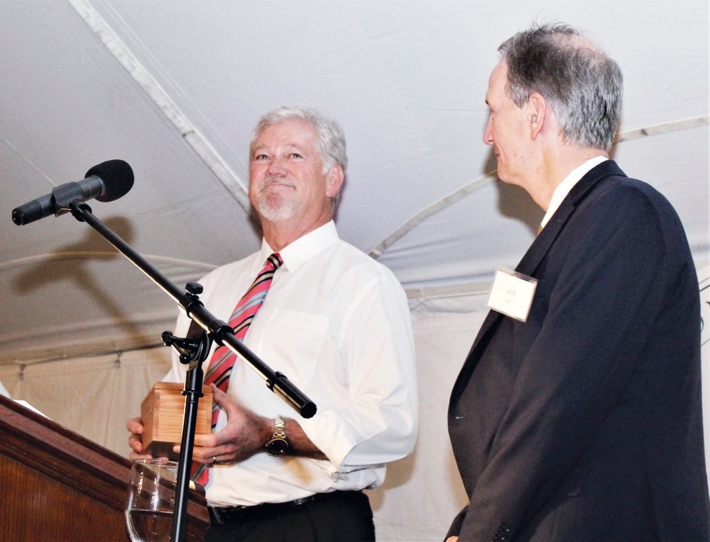 September 27: Craig Myers recognized for leadership: Wilson-Barton Partnership dinner held Thursday