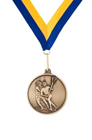 MDL-5 Female Lacrosse Medal ***AS LOW AS $3.50 each***
