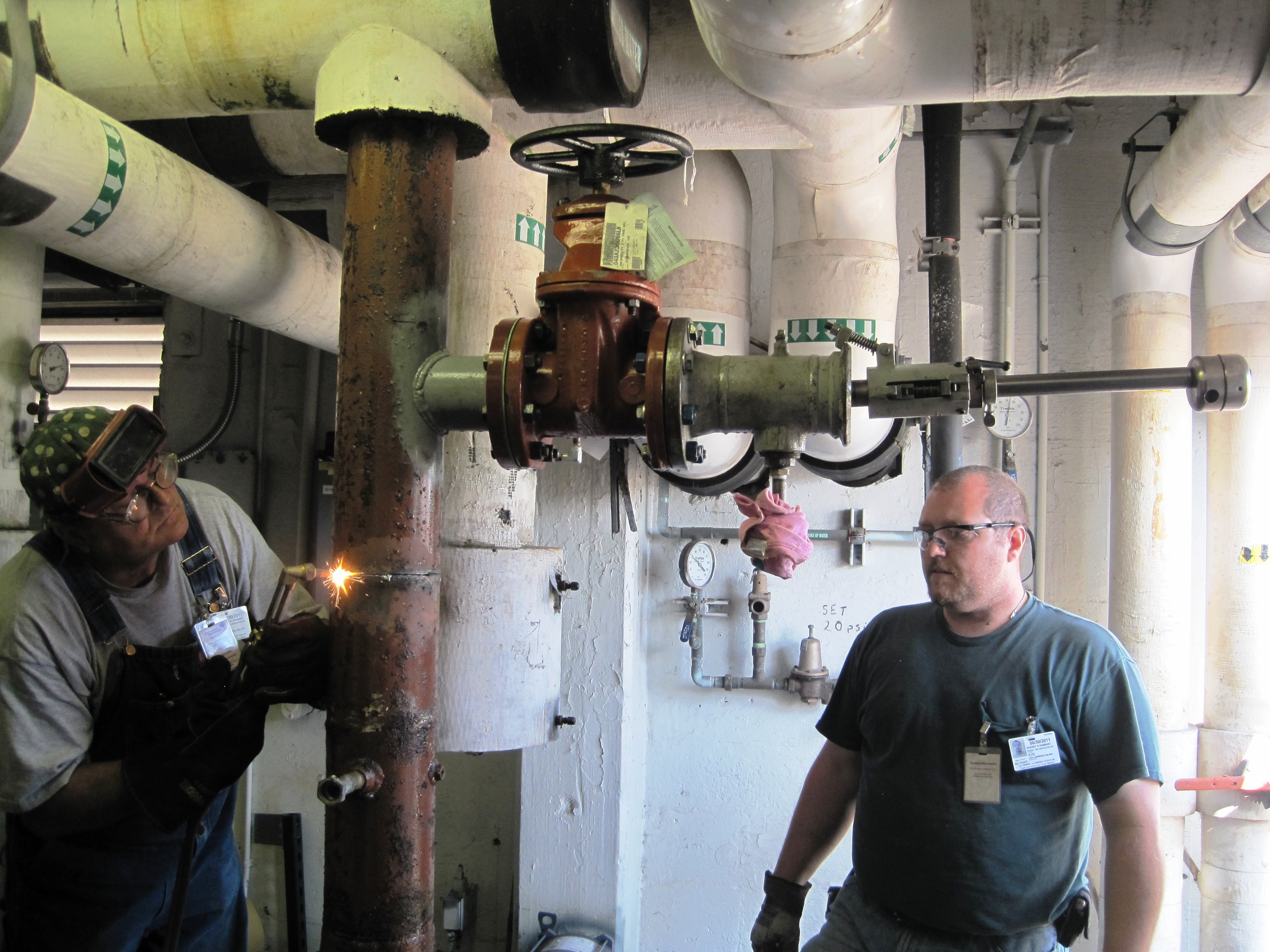 Pipe Tapping Services CRYOSTOP™ Pipe Freeze Seal Services