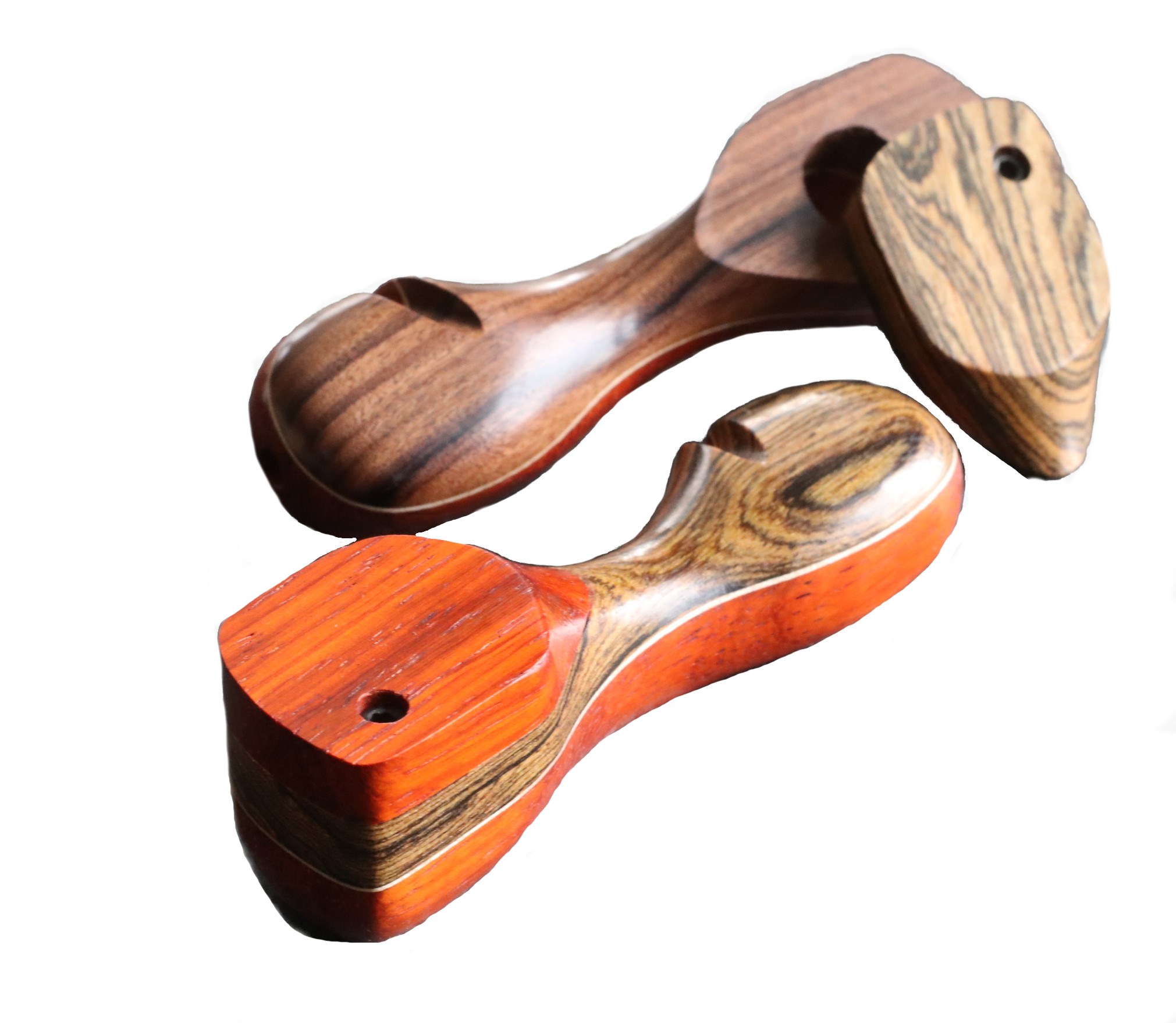 Exotic Wood Swivel Lid Pipe-TP43L-4