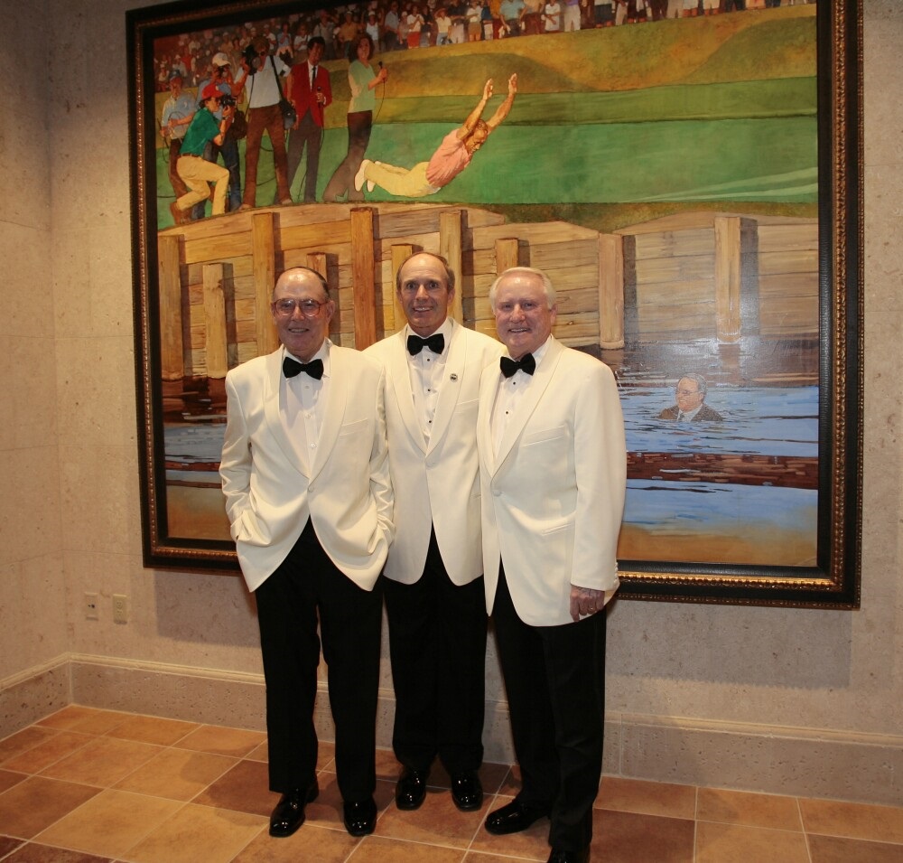 Painting at TPC Sawgrass