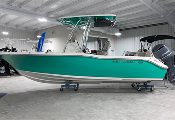 2025 Key West 239 FS Jade Green/White Boat