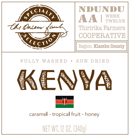 Carolina Coffee Kenya Ndundu AA Carolina Coffee Kenya Ndundu AA